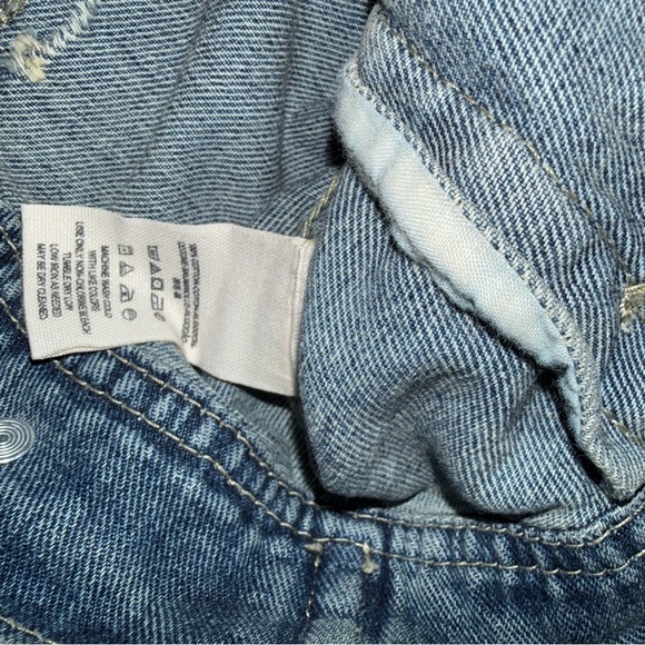 Free People Denim Jacket with Gray Accents - Picture 4 of 4